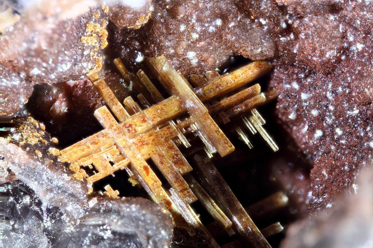 Arsenuranospathite specimen - rock identification