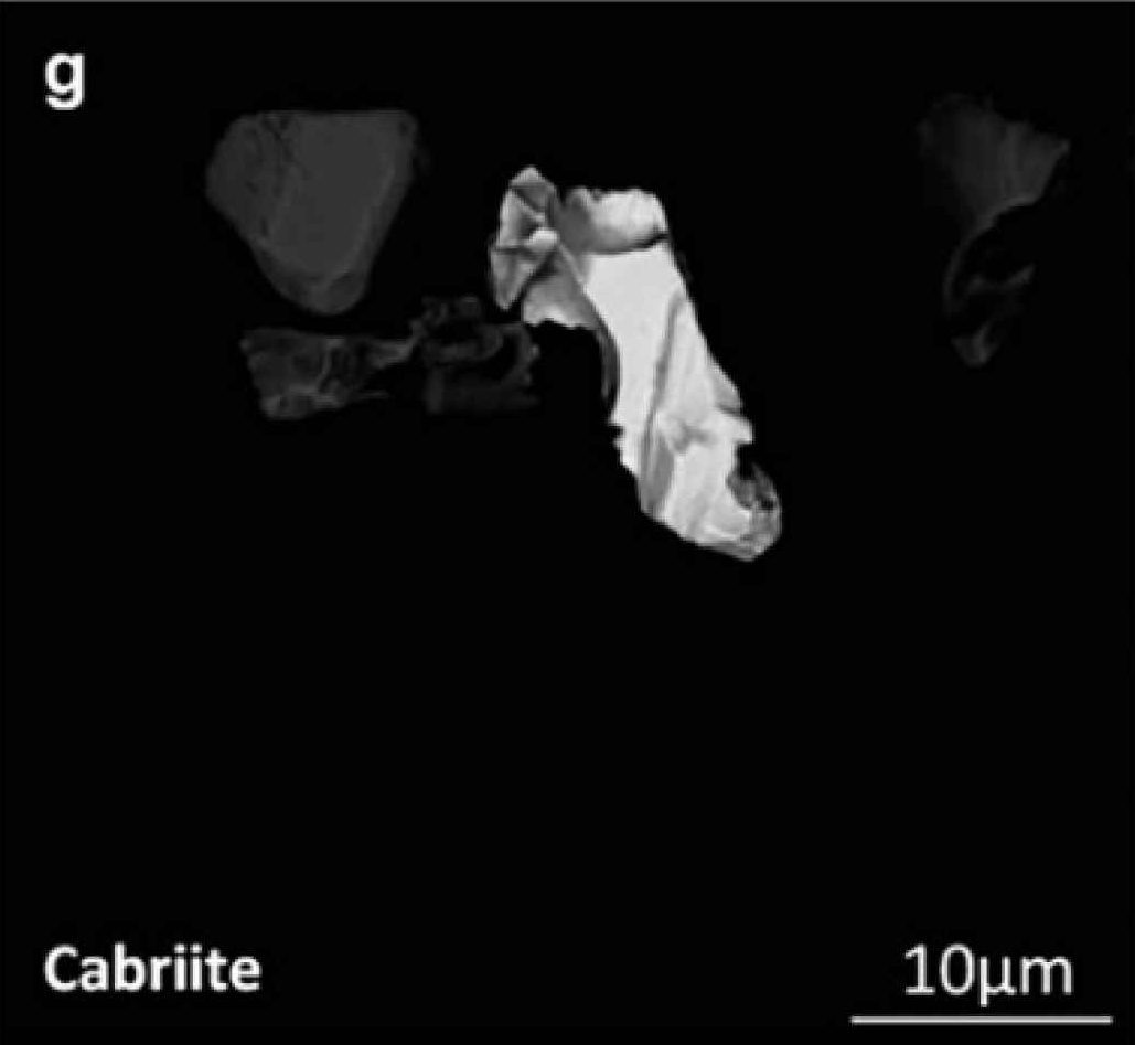Cabriite specimen - rock identification