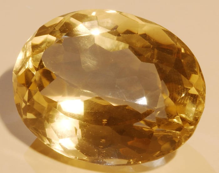 Citrine specimen