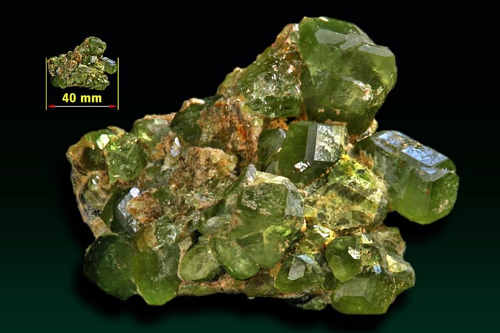 Demantoid specimen 2