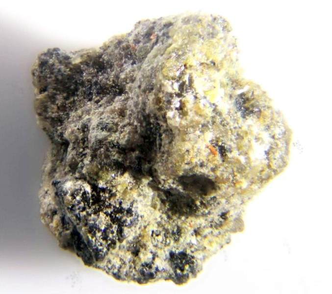 Jagoite specimen - rock identification