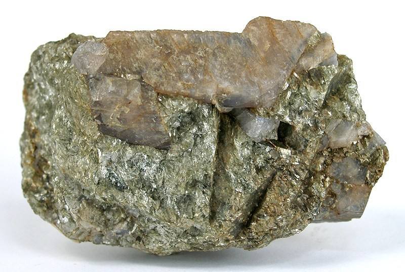 Lawsonite specimen - rock identification