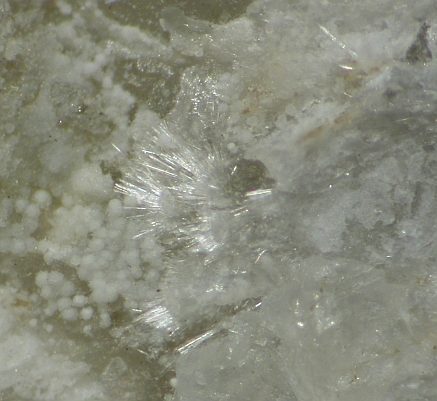 Macdonaldite specimen - rock identification