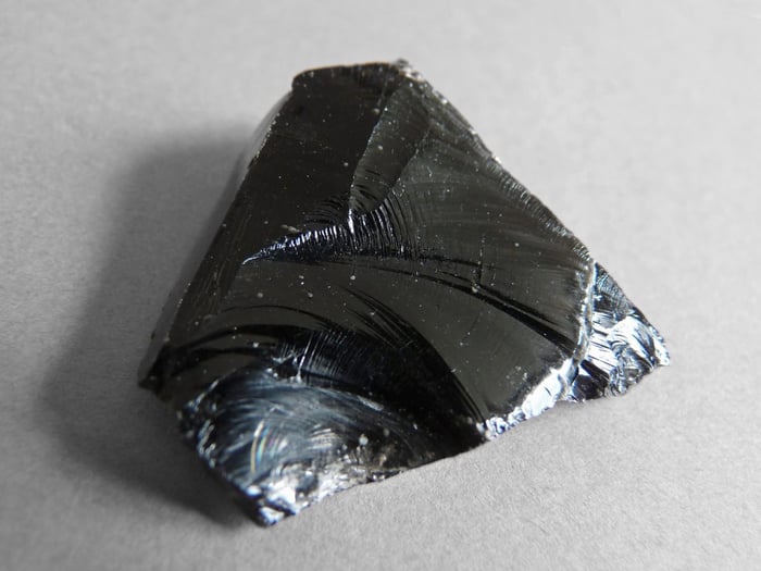 Obsidian specimen