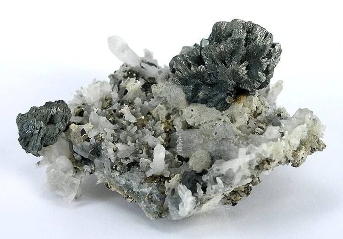 Semseyite specimen 4
