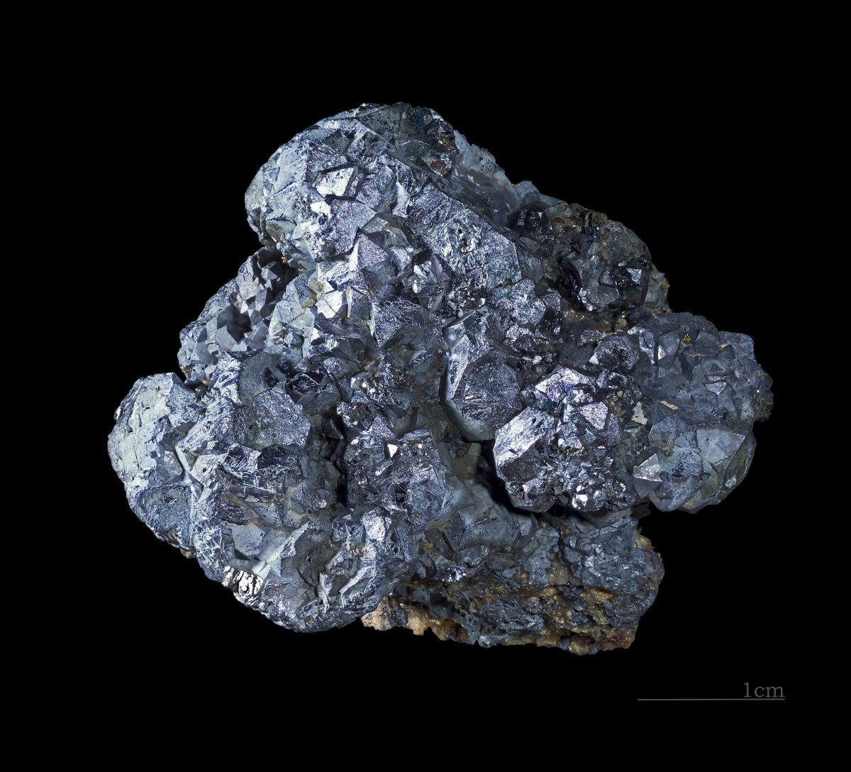 Smaltite specimen - rock identification