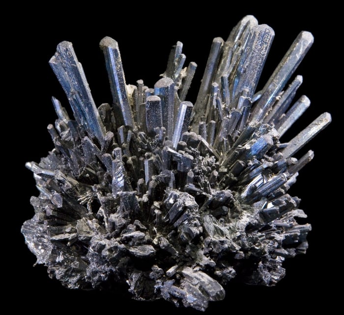 Stibnite specimen 2