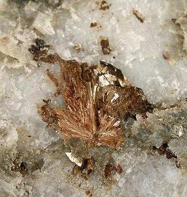 Switzerite specimen - rock identification