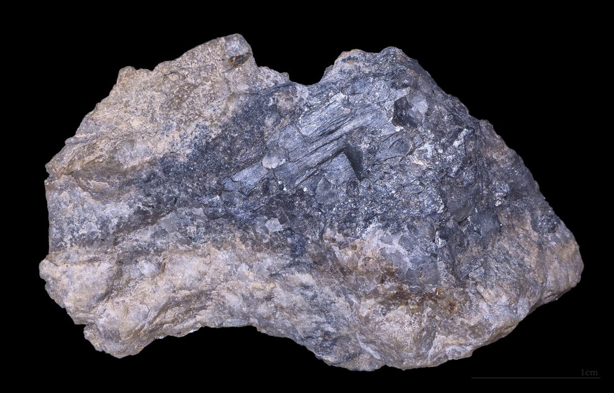 Tetradymite specimen - rock identification